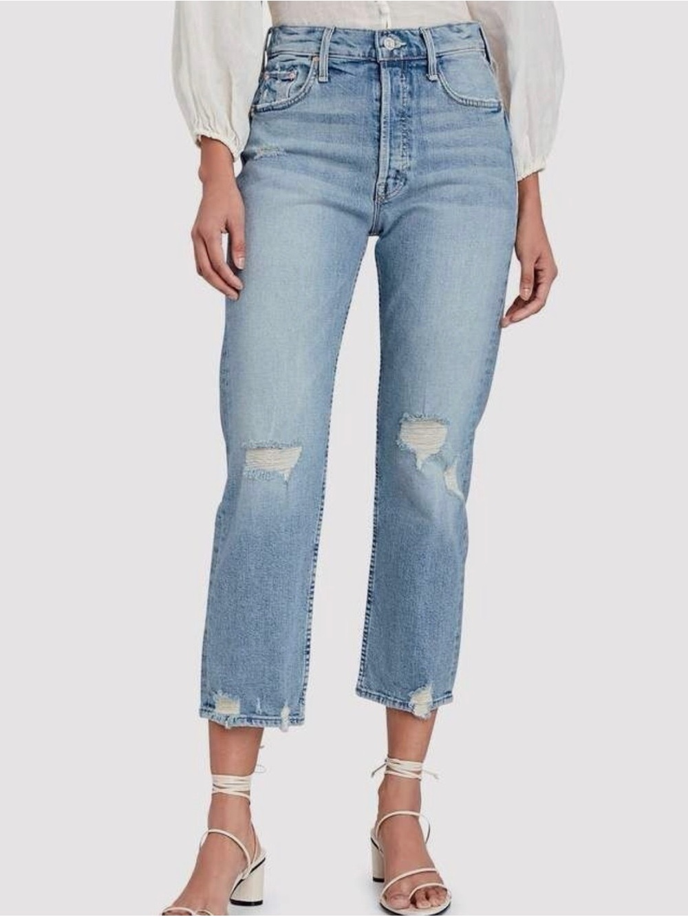 MOTHER The Tomcat Jeans The Confession Size 26 Distressed